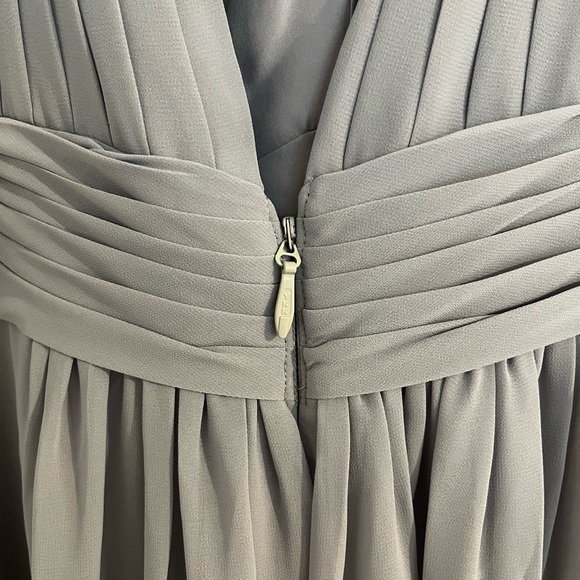 Azazie Maren Dress (in Fog) - Picture 6 of 8